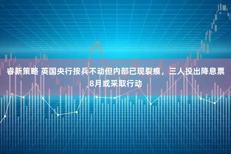 睿新策略 英国央行按兵不动但内部已现裂痕，三人投出降息票8月或采取行动